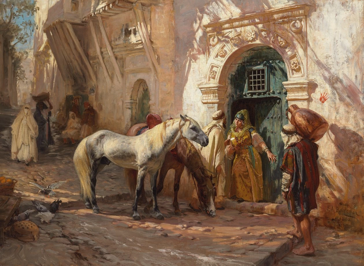 Una scena in Marocco